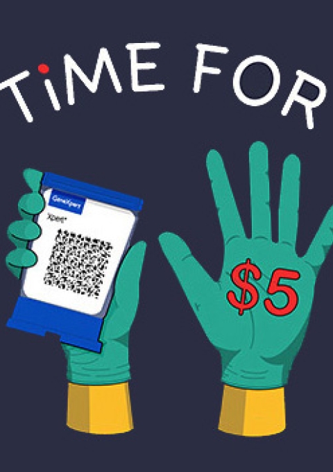Time for $5 Campaign logo