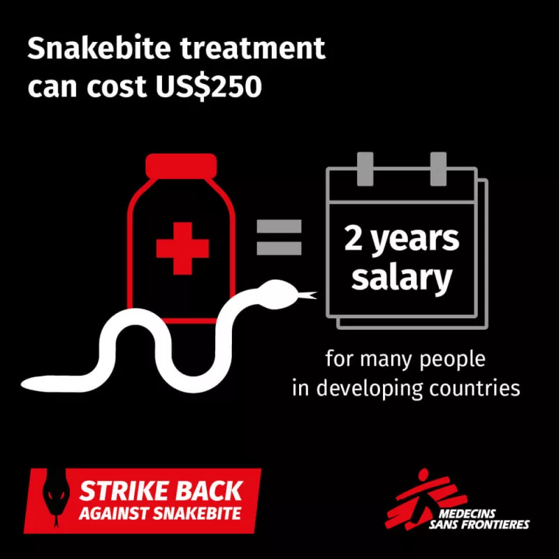 Snakebite Treatment Can be Expensive