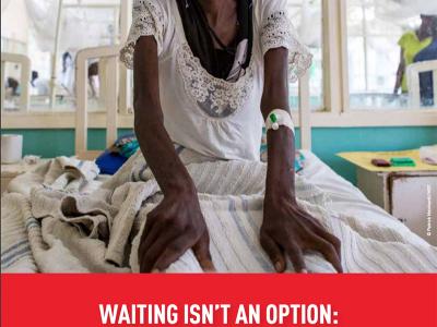 Report Cover: Waiting is not an option