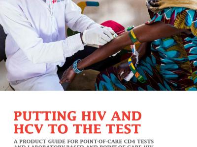 Report Cover- Putting HIV and HCV to the test-2017-3rdedition