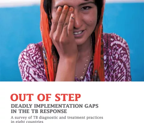 Report cover: Out of step