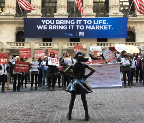MSF protests at Wall Street after J&J announces 2019 sales increase