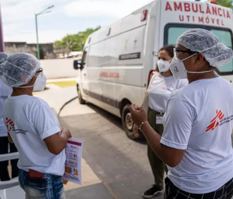 MSF teams in São Gabriel da Cachoeira, Brazil - Photo by Mariana Abdalla/MSF